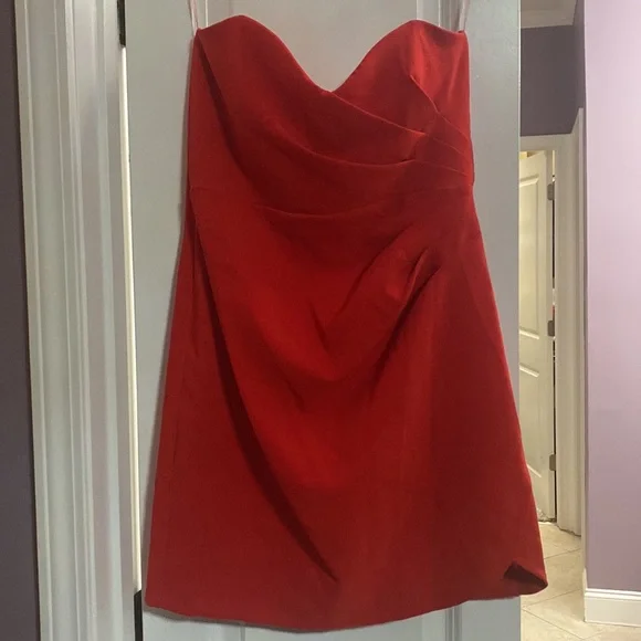 Nookie Bisous red micro party dress L - Picture 4 of 7